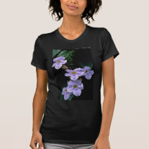 Thunbergia grandiflora flowers shirts