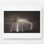 Thunder lightning mouse pad