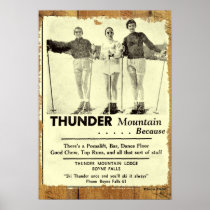 Thunder Mountain Poster
