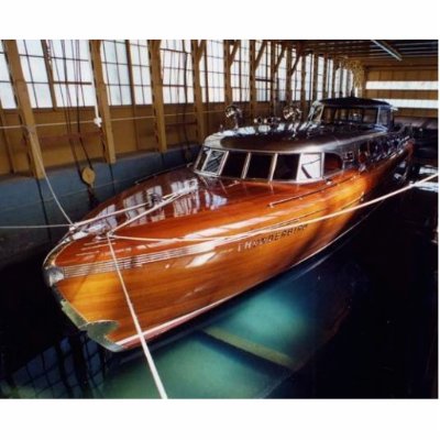 Thunderbird Yacht Acrylic Cut Out by tahoeartisan