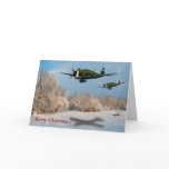 Thunderbolt Low Pass Greeting Cards