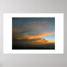 Thunderstorm from Above Posters