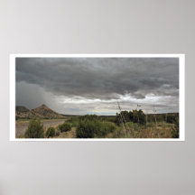 Thunderstorm over White Sands Posters