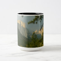 Thunderstorm over Yosemite Valley Mugs