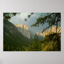 Thunderstorm over Yosemite Valley Print