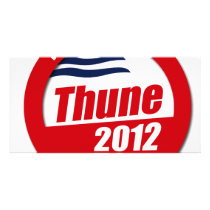 Thune 2012 button photo card template