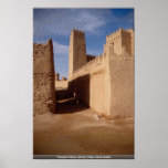 Thunyan Palace, old city, Najd, Saudi Arabia posters