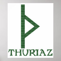 Thurisaz Print