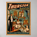 THURSTON Magician Illusionist VAUDEVILLE Poster posters