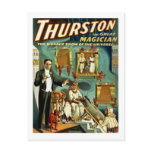 Thurston the Magician - The Wonder Show postcards