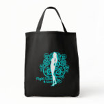 Thyroid Cancer Abstract Fight Like a Girl bags