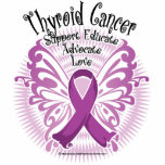 Thyroid Cancer Butterfly 3 photo sculptures
