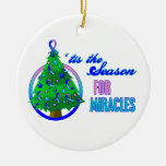 Thyroid Cancer Christmas Miracles Christmas Tree Ornaments