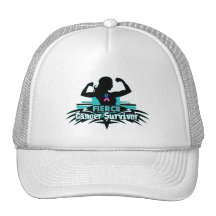 Thyroid Cancer Fierce Cancer Survivor Hat
