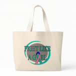 Thyroid Cancer Fight Like A Girl Circular bags