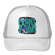 Thyroid Cancer Fight The Fight Trucker Hat