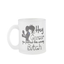 Thyroid Cancer Hey You Picked The Wrong Bitch Coffee Mug