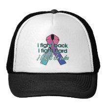 Thyroid Cancer I Fight Back Trucker Hat