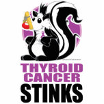 Thyroid Cancer Stinks photo sculptures