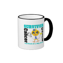 Thyroid Cancer Survivor Chick Ribbon Coffee Mugs