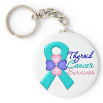 Thyroid Cancer Survivor Flower Ribbon