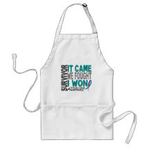 Thyroid Cancer Survivor It Came We Fought I Won Apron
