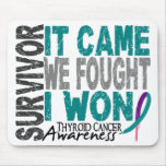 Thyroid Cancer Survivor It Came We Fought I Won Mousepads