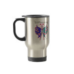 Thyroid Cancer Warrior Celtic Butterfly mugs