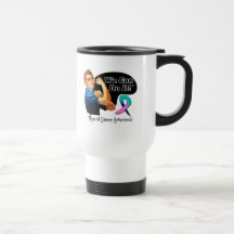 Thyroid Cancer We Can Do It Rosie The Riveter Mug
