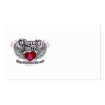 Thyroid Cancer Wings business cards