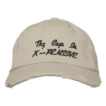 Thz Cap Is X--PENSIVE Embroidered Baseball Cap