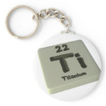 Ti Titanium keychains