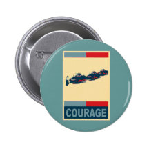 Tiananmen Square Iconic Pop Art Products Pinback Button