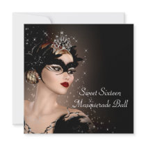 Tiara Mask Sweet 16 Masquerade Party