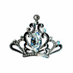 Tiara on stand photo sculptures