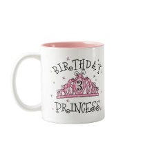 Tiara Princess 3rd Birthday Coffee Mug