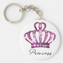 Tiara Princess keychain