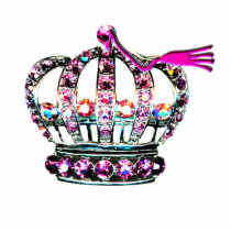Tiara with Graduation Tassle sculpture