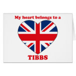 Tibbs Greeting Card