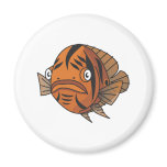 Tiberius Tiger Oscar Refrigerator Magnet