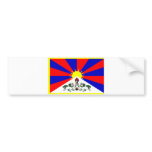 Tibet Flag Bumper Stickers