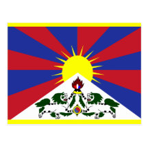 Tibet Flag Post Cards