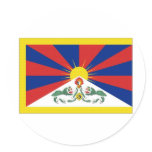 Tibet Flag Sticker