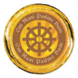 Tibetan Mantra Dharma Wheel stickers