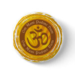 Tibetan Mantra with Aum Symbol buttons