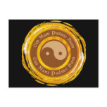Tibetan Mantra Yin Yang postcards