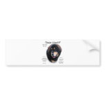 Tibetan Mastiff History Design bumper stickers