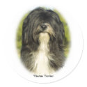 Tibetan Terrier stickers