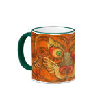 Tibetan tiger coffee mug
