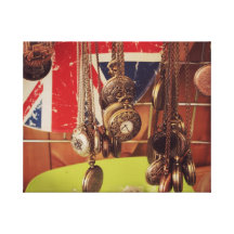 Tick Tock. Stretched Canvas Prints